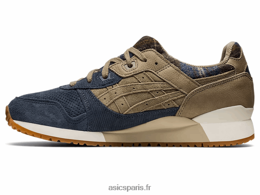 Hommes Asics gel-lyte iii og BXL8B2736 asphalte/vison