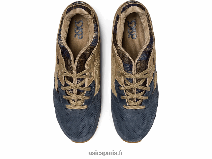 Hommes Asics gel-lyte iii og BXL8B2736 asphalte/vison