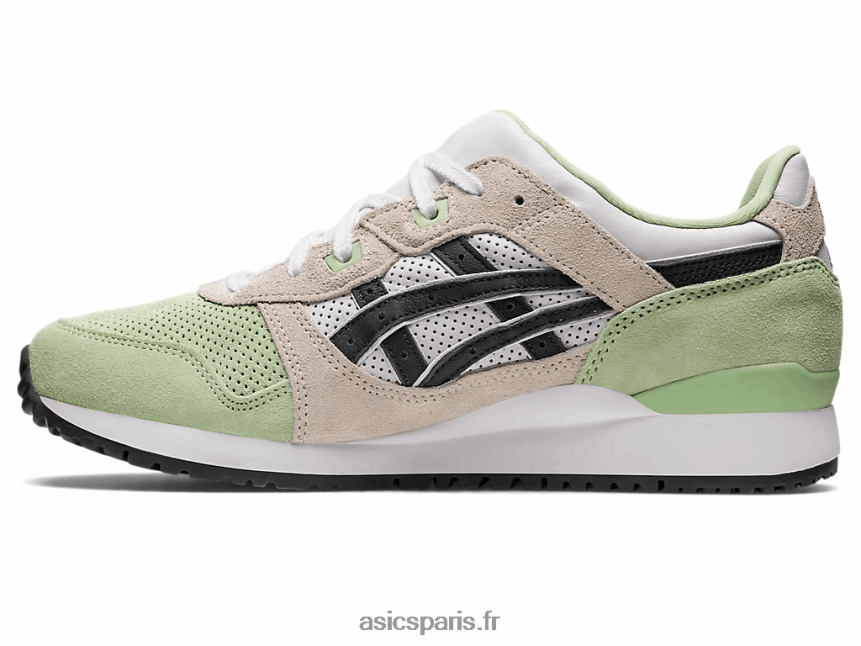 Hommes Asics gel-lyte iii og BXL8B2964 jade/gris obsidienne