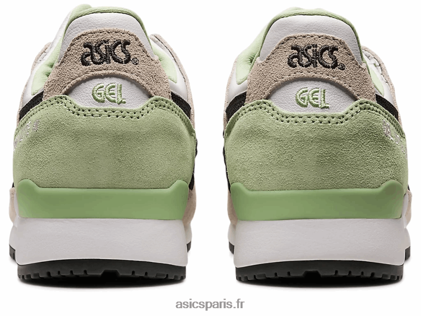 Hommes Asics gel-lyte iii og BXL8B2964 jade/gris obsidienne