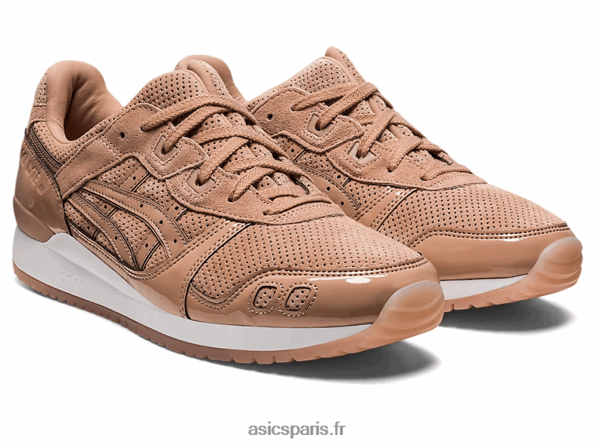 Hommes Asics gel-lyte iii og BXL8B2977 steppe poussiéreuse/steppe poussiéreuse