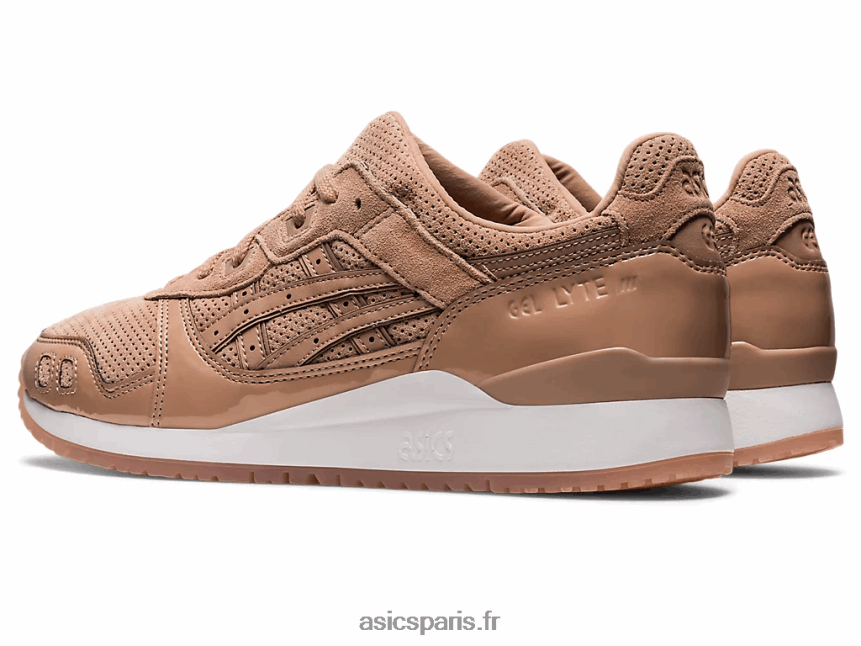 Hommes Asics gel-lyte iii og BXL8B2977 steppe poussiéreuse/steppe poussiéreuse