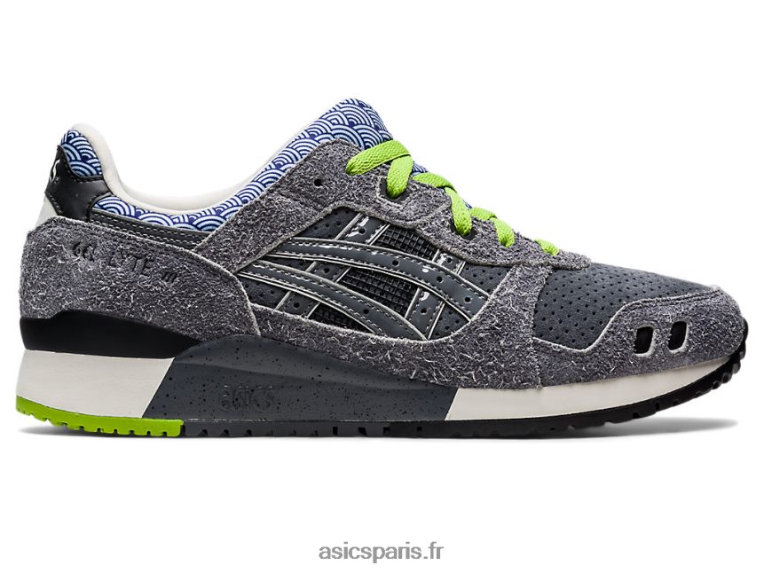 Hommes Asics gel-lyte iii og x nice kicks BXL8B2701 rocher de château / rocher de château