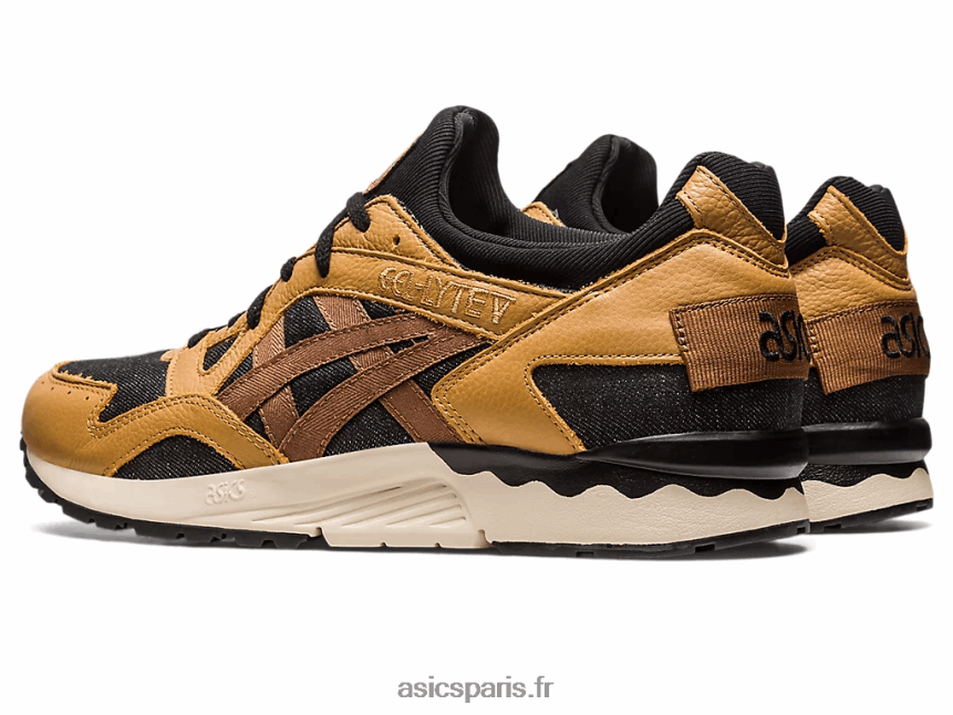 Hommes Asics gel-lyte v patchwork moderne BXL8B2235 caravane/noir