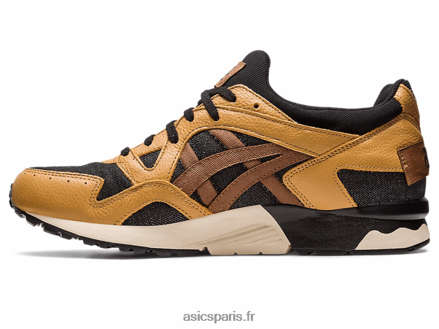 Hommes Asics gel-lyte v patchwork moderne BXL8B2235 caravane/noir