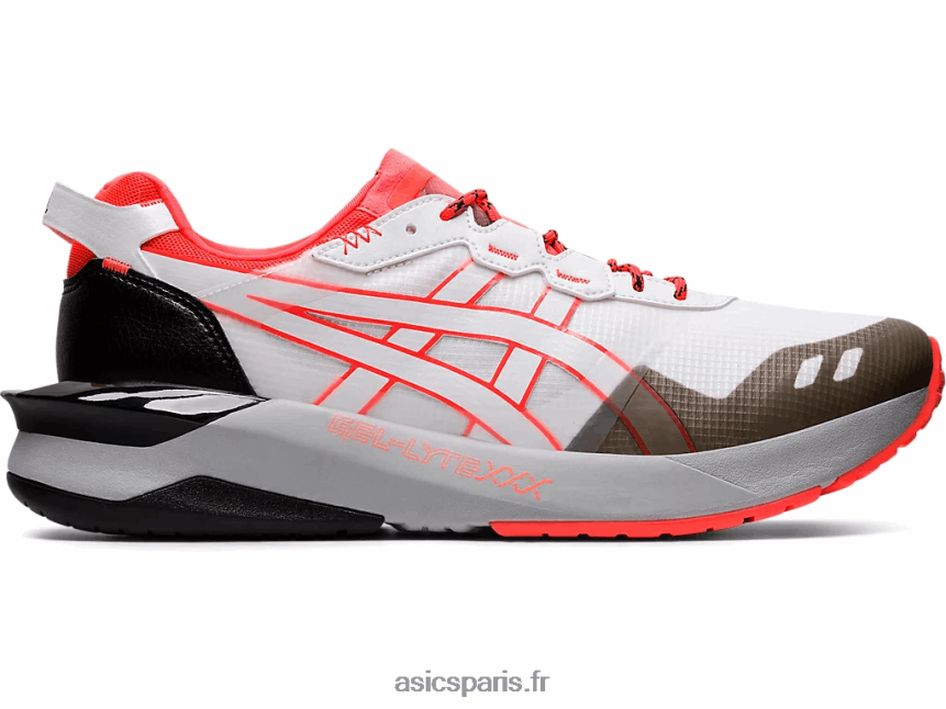Hommes Asics gel-lyte xxx BXL8B22092 blanc/corail flash