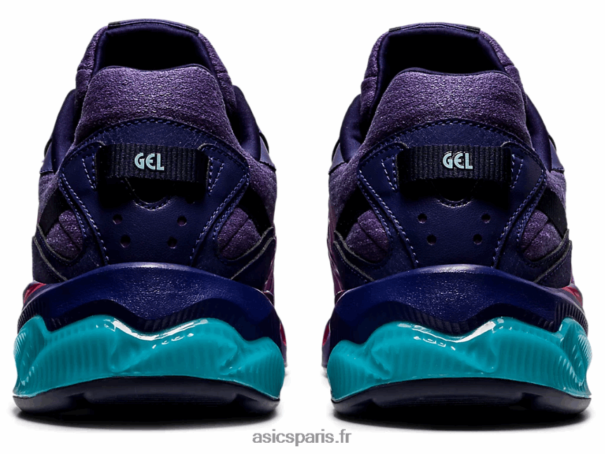 Hommes Asics gel miqrum BXL8B21652 bleu indigo/bleu violet