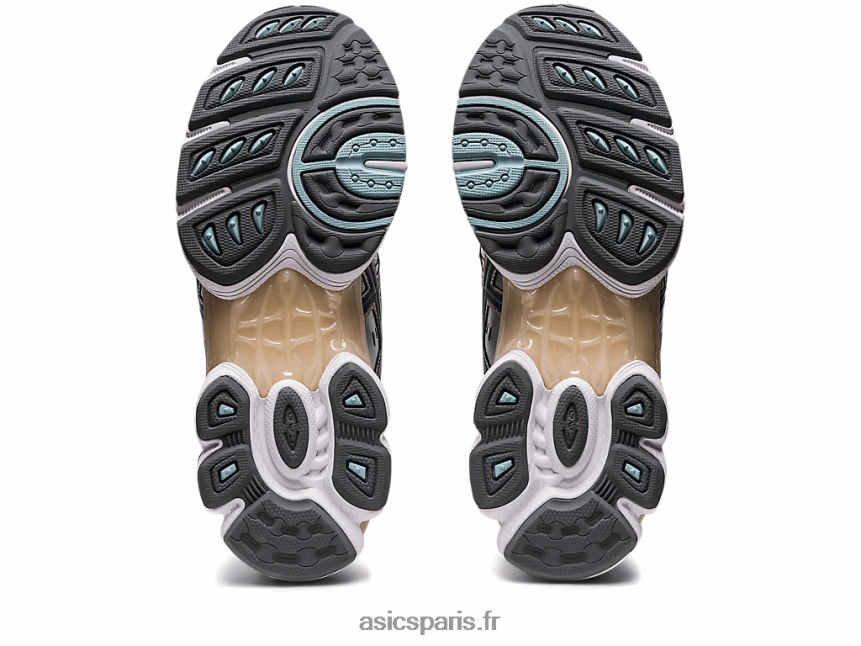 Hommes Asics gel-nimbus 9 BXL8B21000 blanc/gris acier