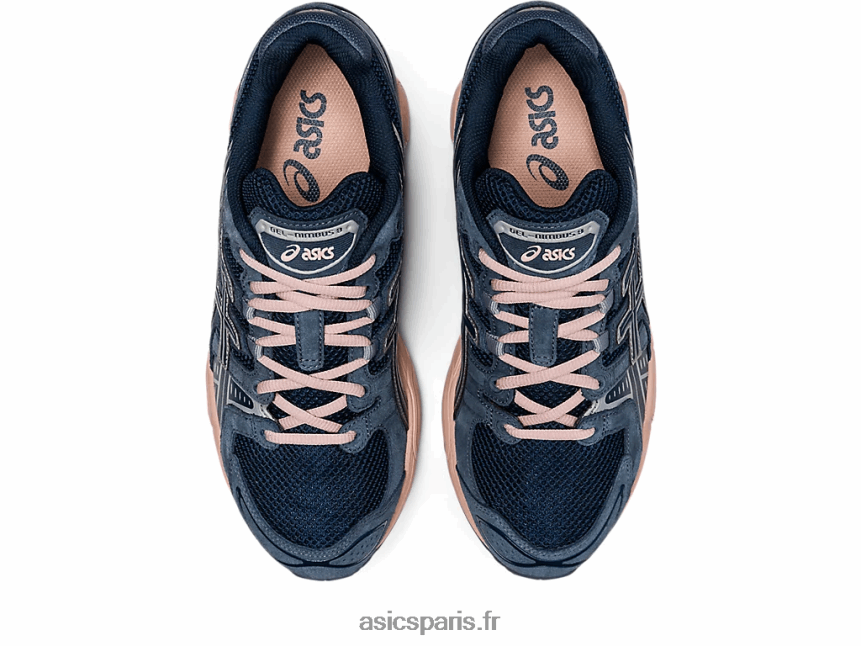 Hommes Asics gel-nimbus 9 BXL8B21097 bleu français/tarmac