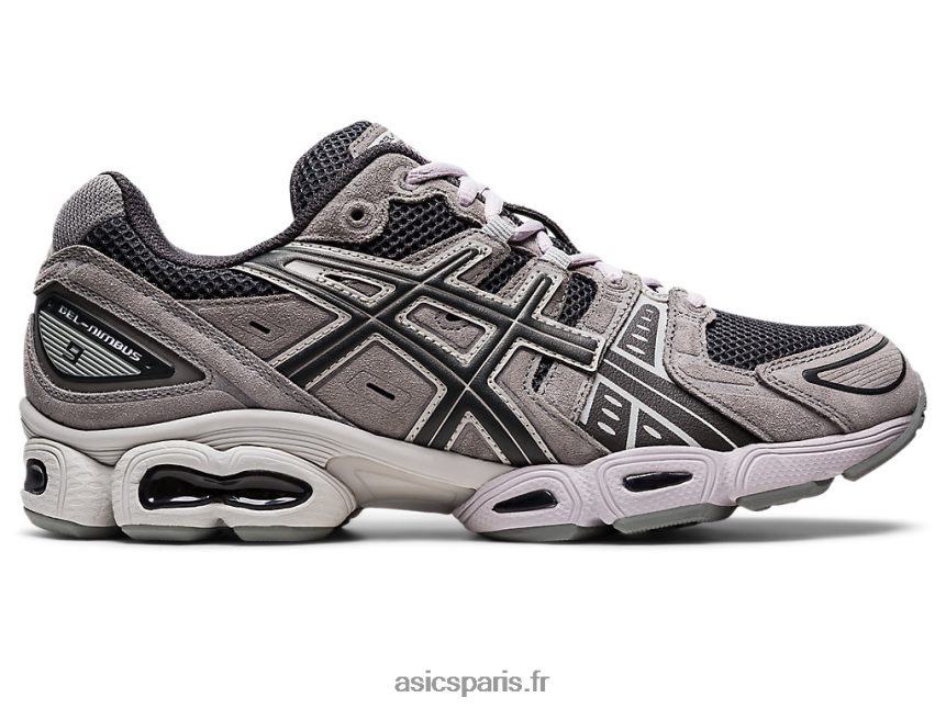 Hommes Asics gel-nimbus 9 BXL8B21106 gris obsidienne/gris argile