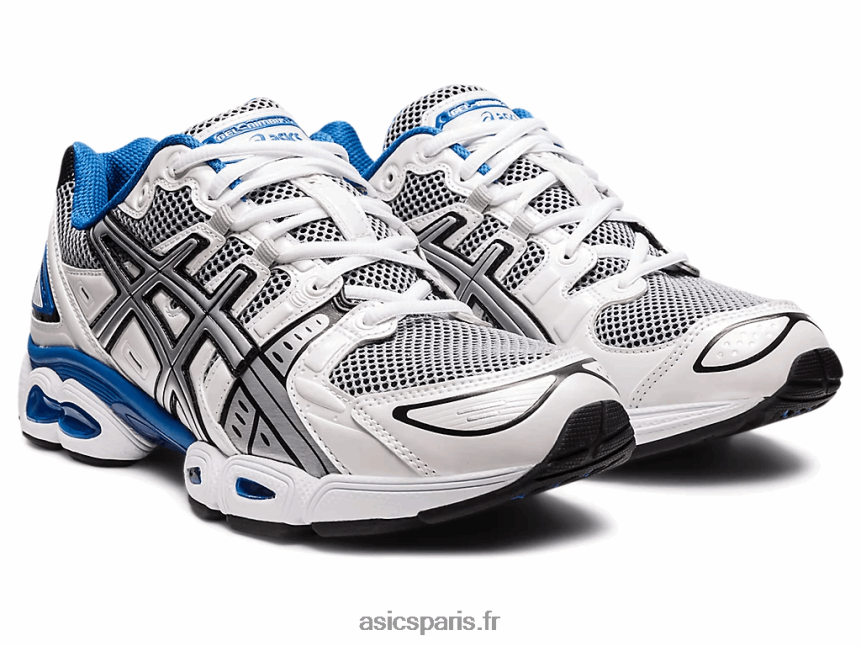 Hommes Asics gel-nimbus 9 BXL8B21225 route blanche / lac