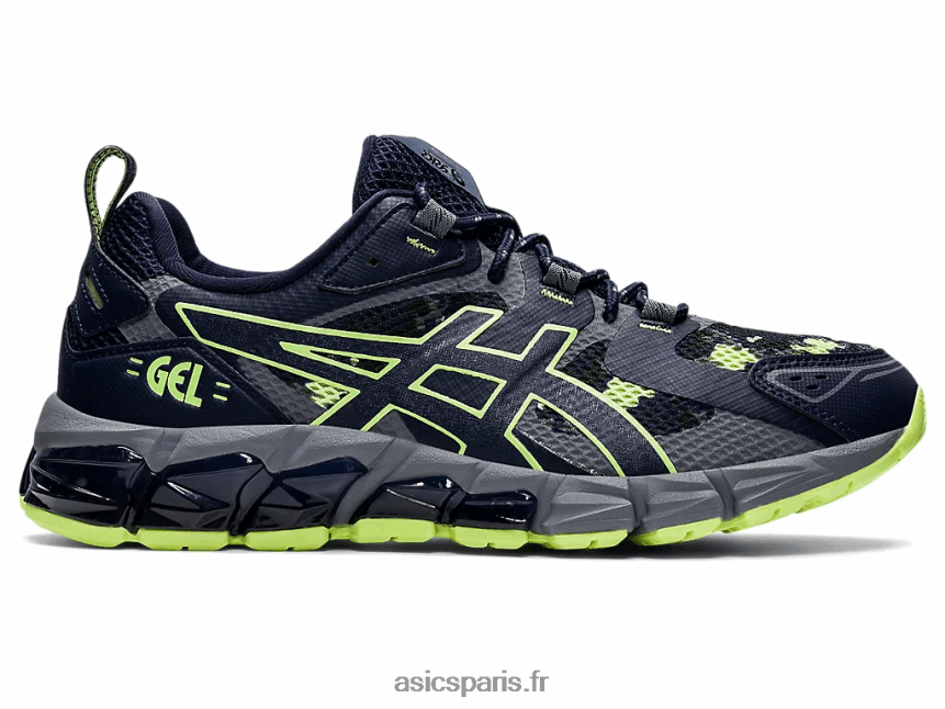Hommes Asics gel quantique 180 BXL8B21260 minuit/vert citron