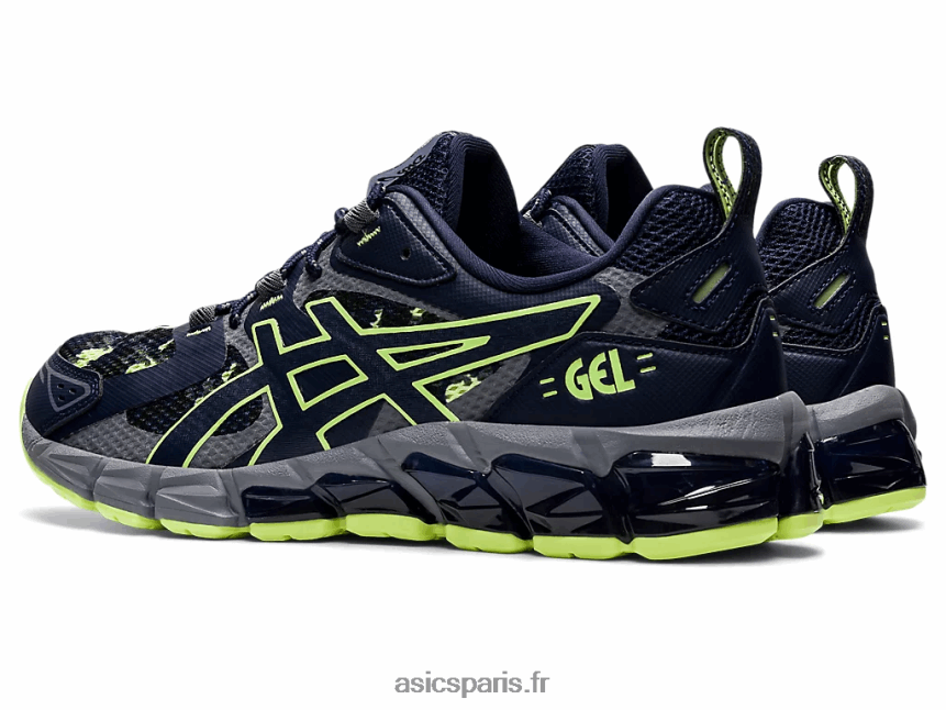 Hommes Asics gel quantique 180 BXL8B21260 minuit/vert citron