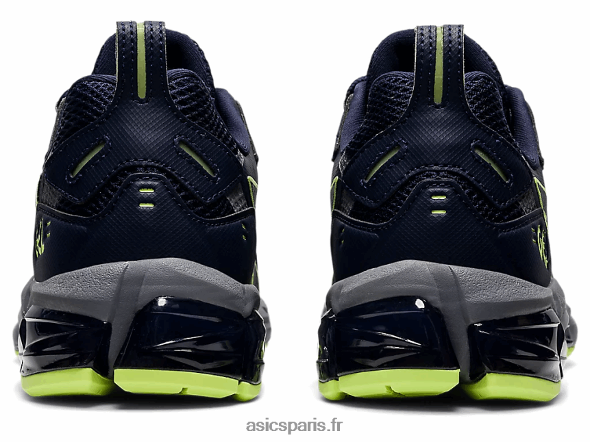 Hommes Asics gel quantique 180 BXL8B21260 minuit/vert citron