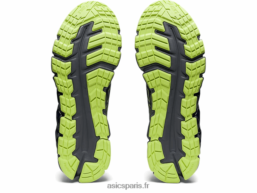 Hommes Asics gel quantique 180 BXL8B21260 minuit/vert citron