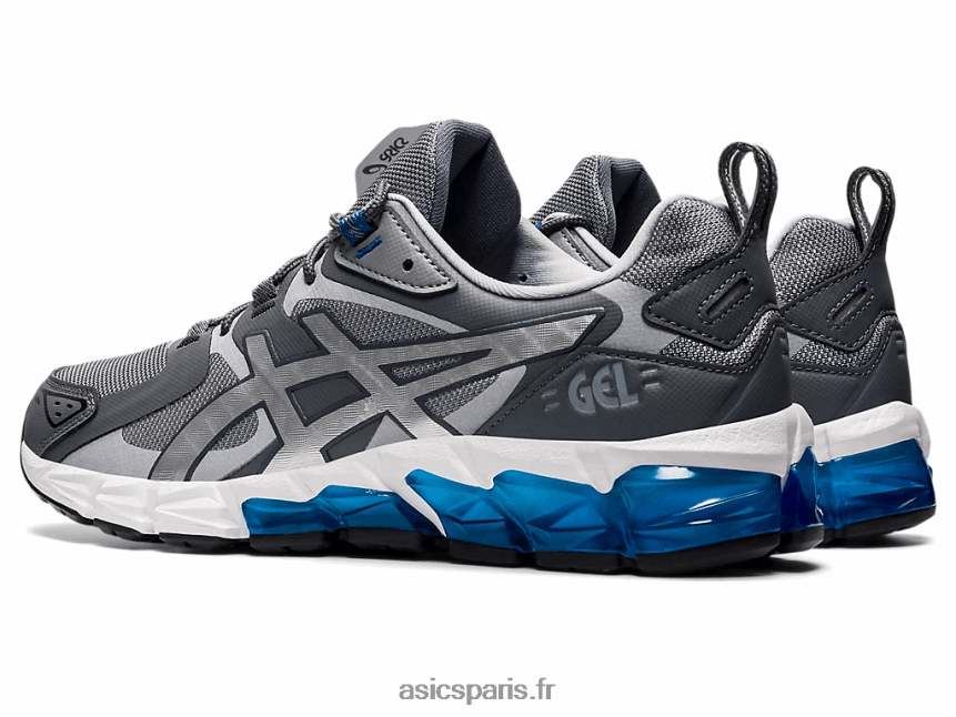 Hommes Asics gel quantique 180 BXL8B21305 plaque de roche/argent pur