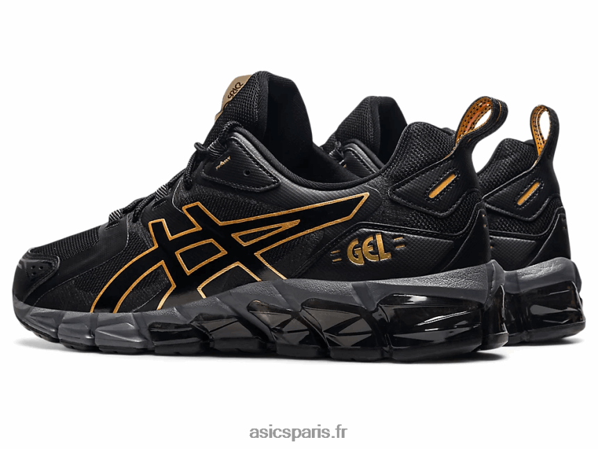 Hommes Asics gel quantique 180 BXL8B21814 noir/or pur