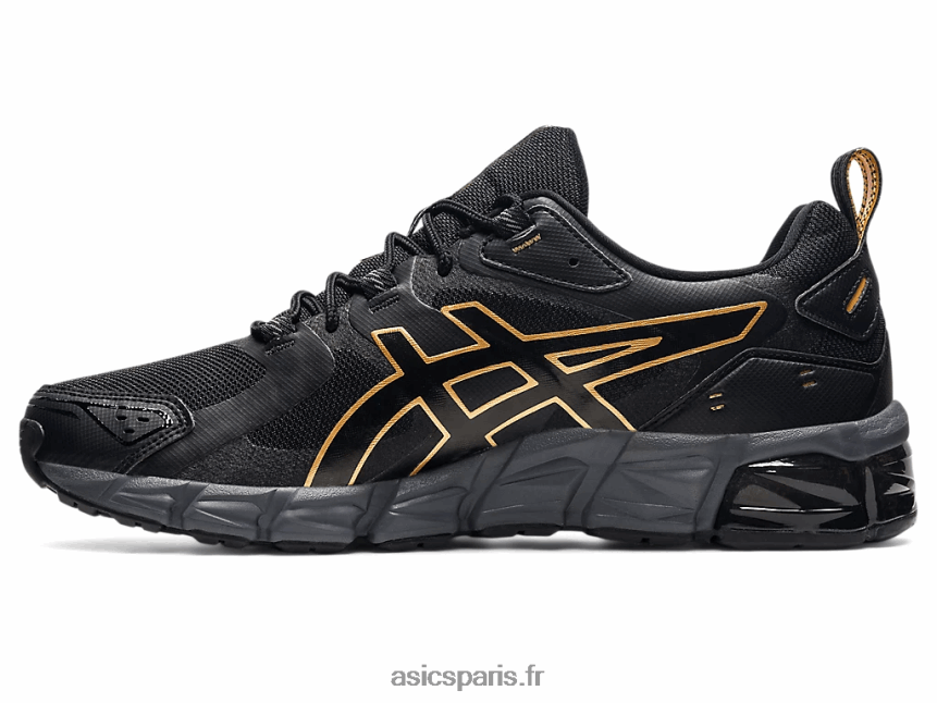 Hommes Asics gel quantique 180 BXL8B21814 noir/or pur