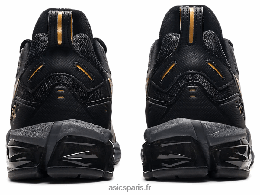 Hommes Asics gel quantique 180 BXL8B21814 noir/or pur