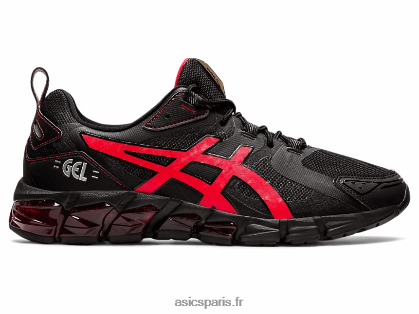 Hommes Asics gel quantique 180 BXL8B21875 noir/rouge électrique