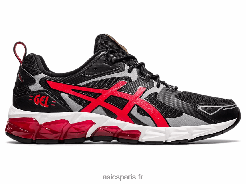 Hommes Asics gel quantique 180 BXL8B21959 noir/rouge classique
