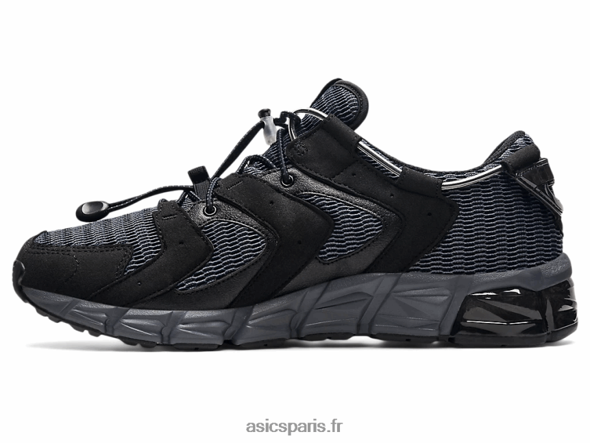 Hommes Asics gel quantique 180 re BXL8B21659 noir/gris porteur