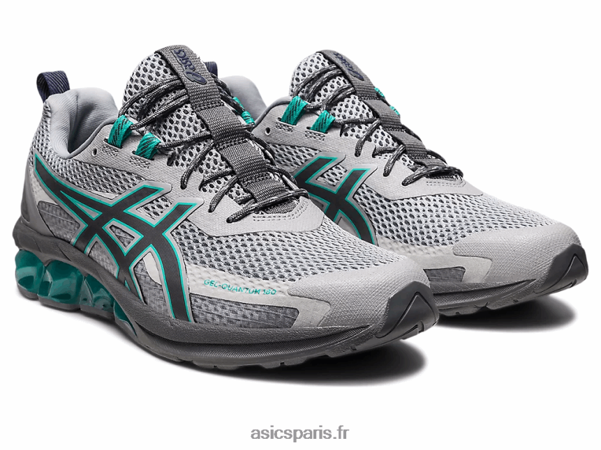 Hommes Asics gel quantique 180 vii BXL8B2114 gris glacier/cascade
