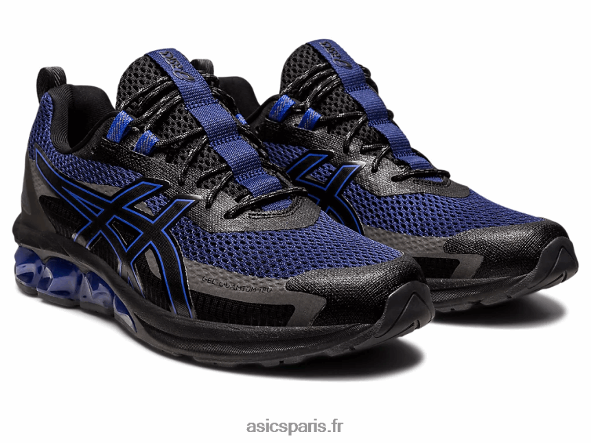 Hommes Asics gel quantique 180 vii BXL8B2612 bleu indigo/noir