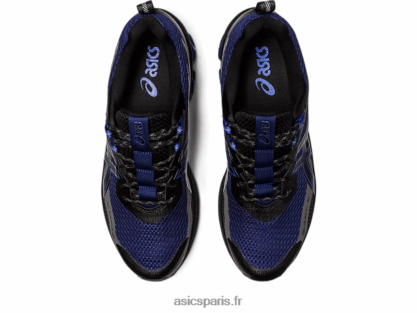 Hommes Asics gel quantique 180 vii BXL8B2612 bleu indigo/noir
