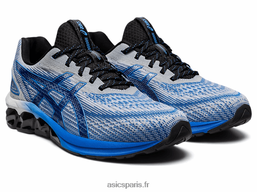 Hommes Asics gel quantique 180 vii BXL8B2951 bleu côte/gris glacier