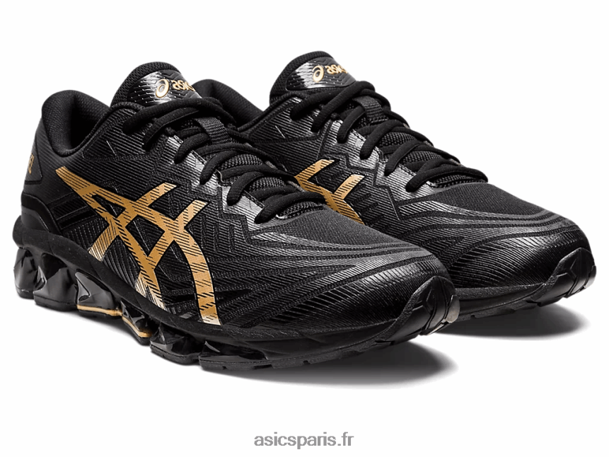 Hommes Asics gel quantique 360 ​​vii BXL8B21209 noir/or pur