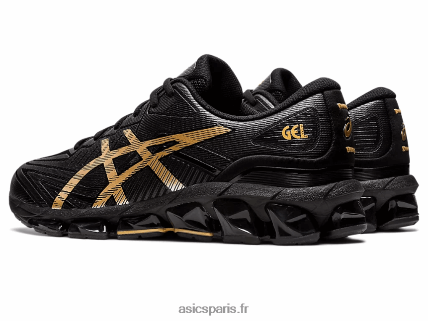 Hommes Asics gel quantique 360 ​​vii BXL8B21209 noir/or pur