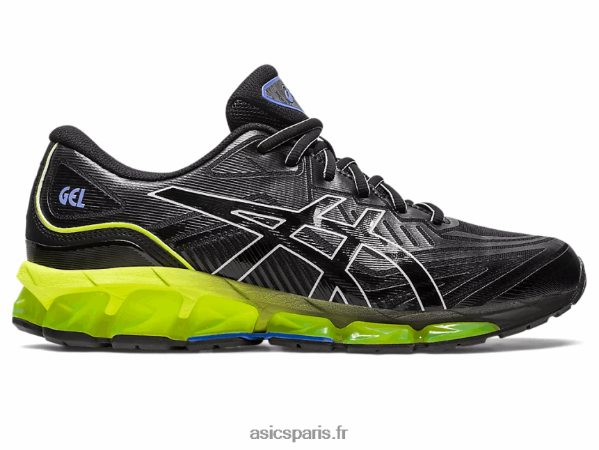 Hommes Asics gel quantique 360 ​​vii BXL8B2242 noir/jaune de sécurité
