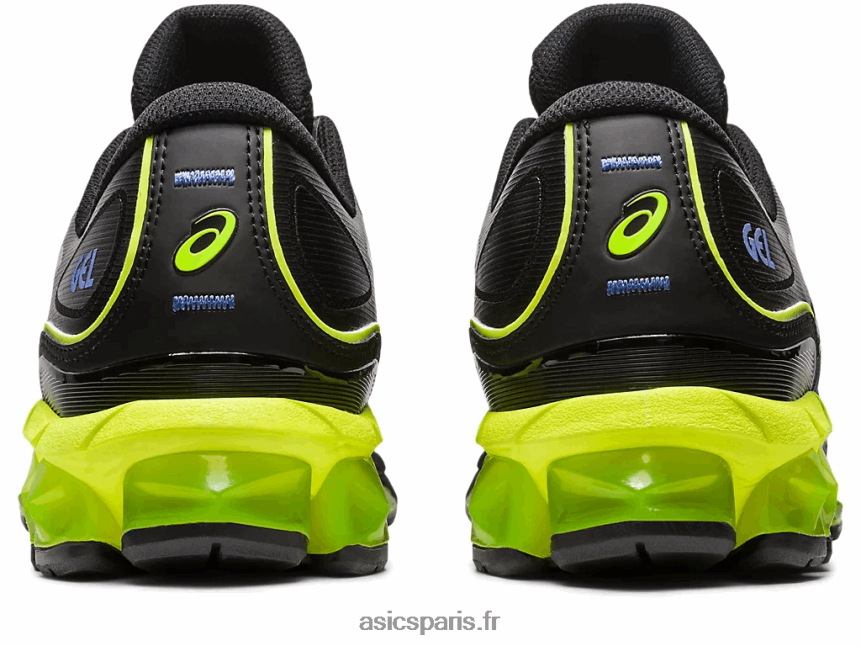 Hommes Asics gel quantique 360 ​​vii BXL8B2242 noir/jaune de sécurité