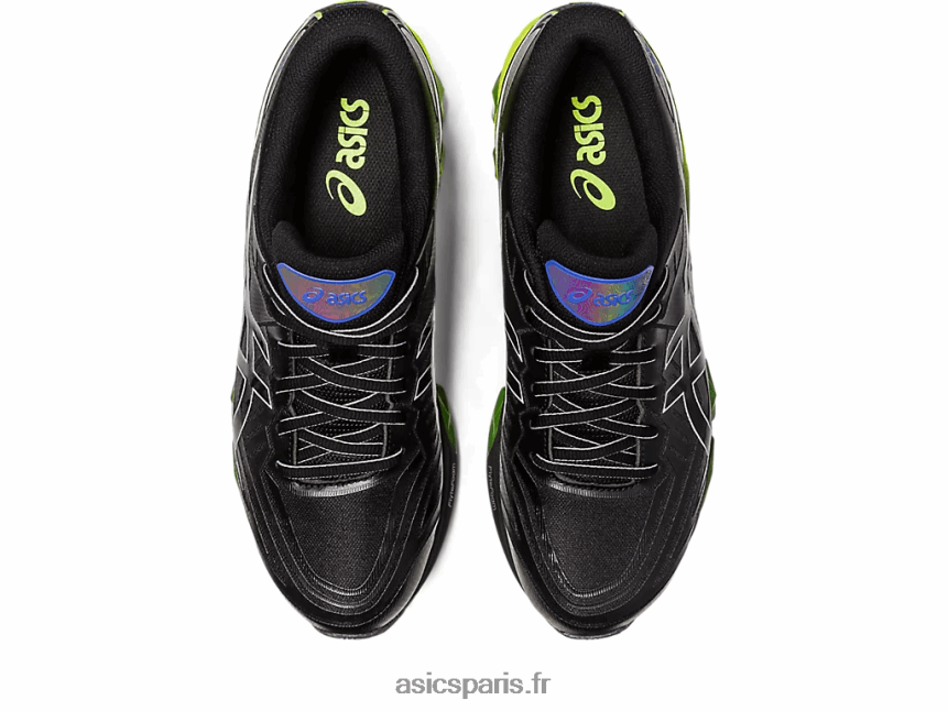 Hommes Asics gel quantique 360 ​​vii BXL8B2242 noir/jaune de sécurité