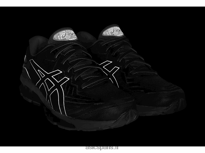 Hommes Asics gel quantique 360 ​​vii BXL8B2242 noir/jaune de sécurité