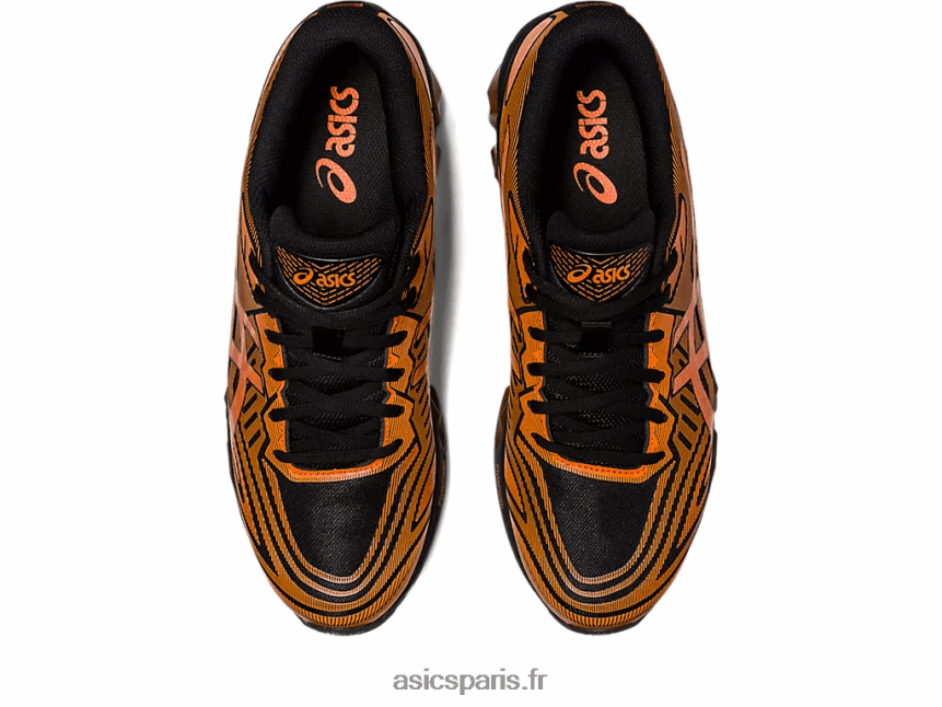 Hommes Asics gel quantique 360 ​​vii BXL8B2615 noir/habanero