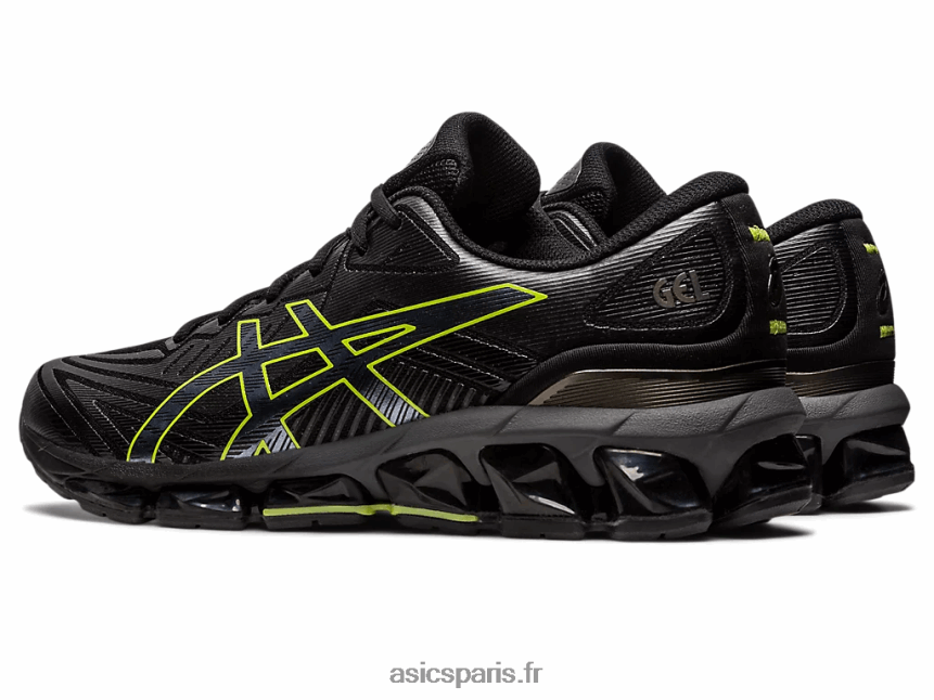 Hommes Asics gel quantique 360 ​​vii BXL8B2623 noir/citron vert fluo