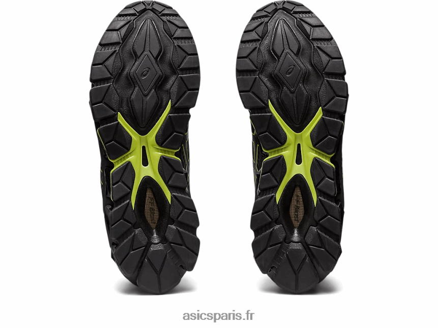 Hommes Asics gel quantique 360 ​​vii BXL8B2623 noir/citron vert fluo