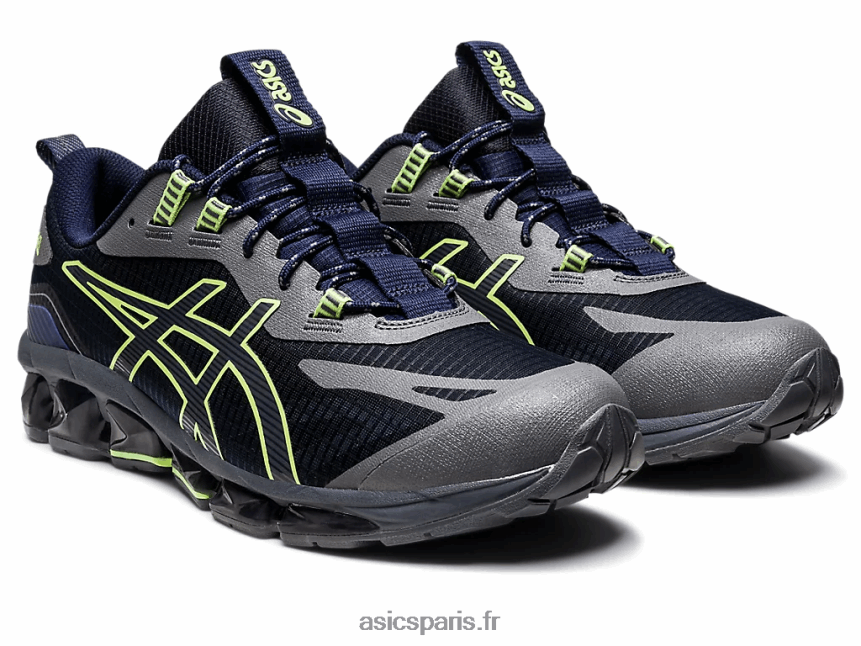 Hommes Asics gel quantique 360 ​​vii BXL8B2804 minuit/vert citron