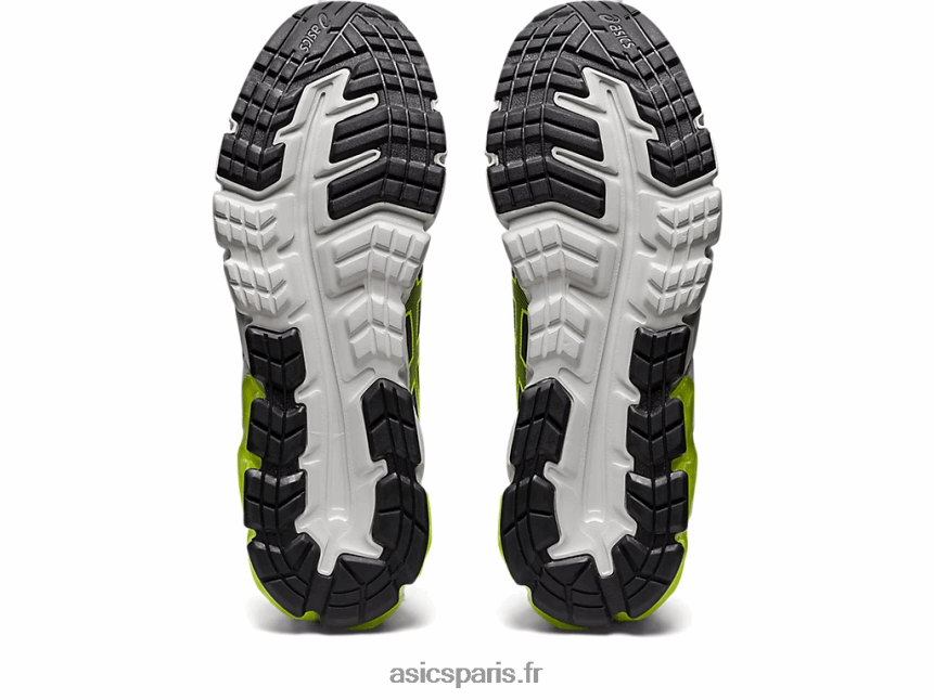 Hommes Asics gel quantique 90 BXL8B21378 gris graphite/jaune de sécurité