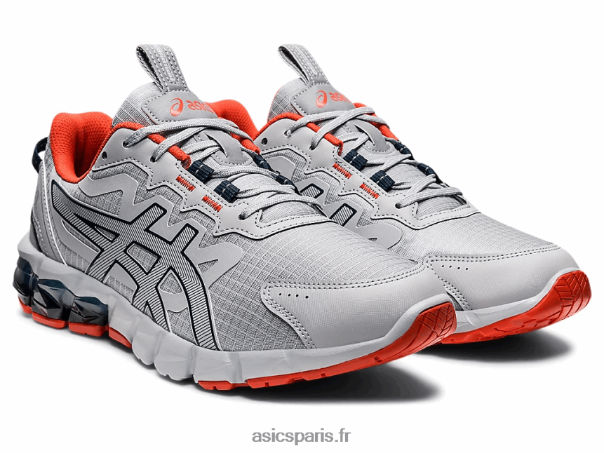 Hommes Asics gel quantique 90 BXL8B21383 gris piémont/bleu français