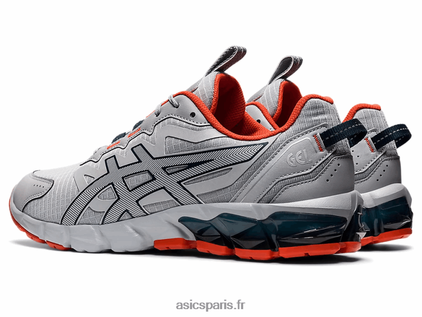 Hommes Asics gel quantique 90 BXL8B21383 gris piémont/bleu français