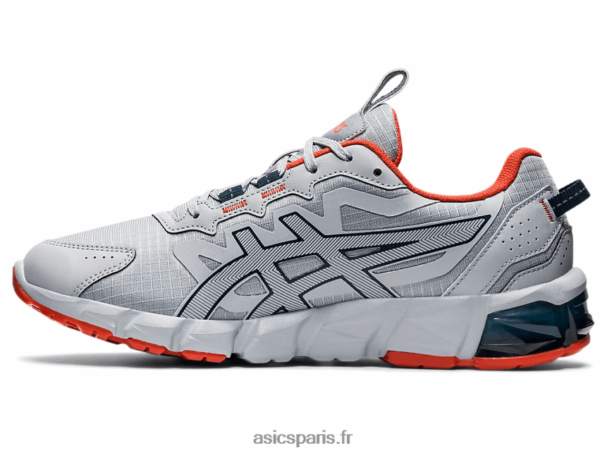 Hommes Asics gel quantique 90 BXL8B21383 gris piémont/bleu français
