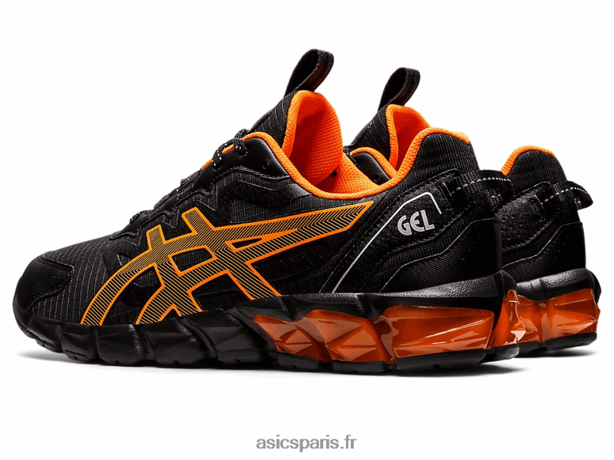 Hommes Asics gel quantique 90 BXL8B21603 noir/orange vif