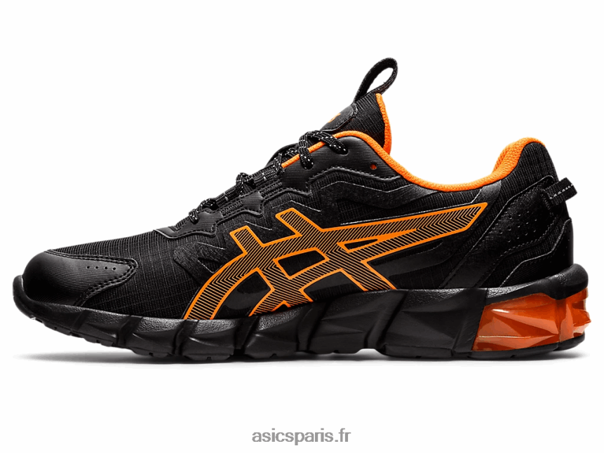 Hommes Asics gel quantique 90 BXL8B21603 noir/orange vif