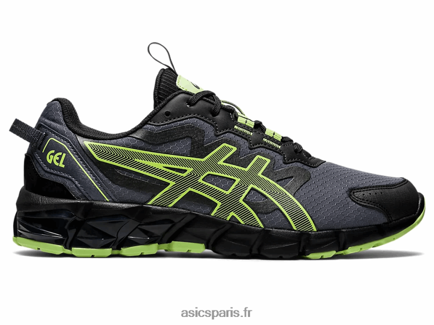 Hommes Asics gel quantique 90 BXL8B2801 métropole/vert citron