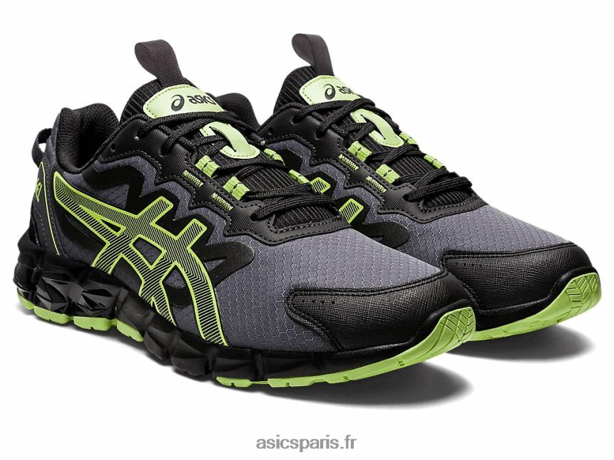 Hommes Asics gel quantique 90 BXL8B2801 métropole/vert citron