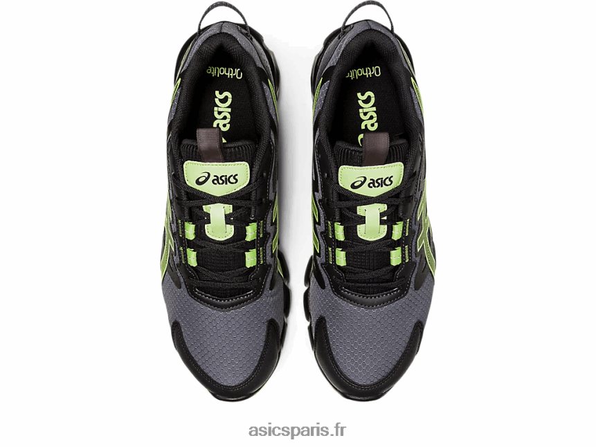 Hommes Asics gel quantique 90 BXL8B2801 métropole/vert citron