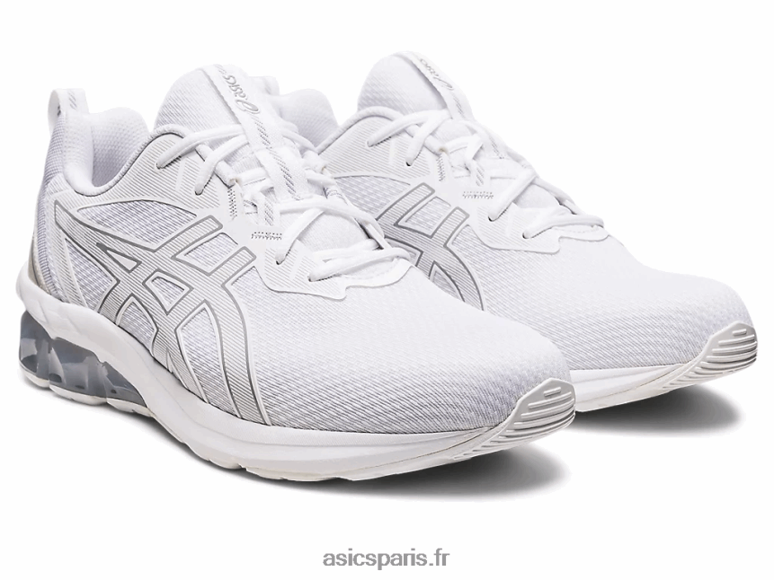 Hommes Asics gel-quantique 90 iv BXL8B279 blanc/plaque de roche